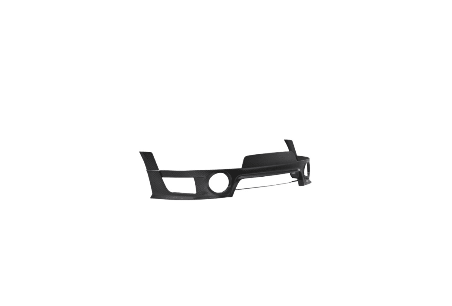 Porsche GT2 RS rear diffuser, distant studio render