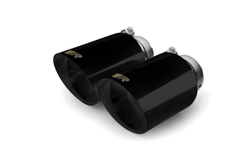 Remus 0046 70SGBR black chrome 102 mm angled quad tailpipe set for the BMW M2 F87 2016-2018