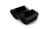 Remus 0046 70SGBR black chrome 102 mm angled quad tailpipe set for the BMW M2 F87 2016-2018