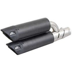 Remus 2009 Vespa GTS 125 ie Super M45 11 kW RSC Dual Flow Black Slip On w/Heat Shield