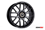Black RennTech Sport I mesh wheel from the front - Sport I 19-inch Wheels for the 2014-2021 CLA-Class