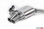 C205 non-valved mufflers with twin tips - R1 Performance Package for the 2017-2023 C 63 / C 63 S AMG Coupe