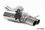 RennTech valved sport mufflers for the C205 coupe - Valved Sport Mufflers for the 2017-2023 C 63 / C 63 S AMG Coupe