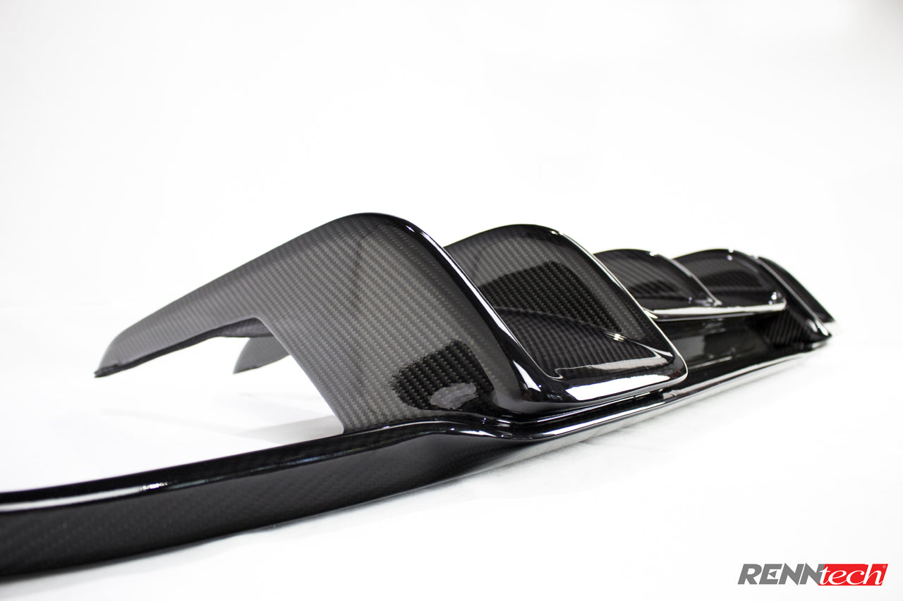 Carbon rear diffuser corner close up - Carbon Fiber Rear Diffuser for the 2010-2013 E-Class Sedan