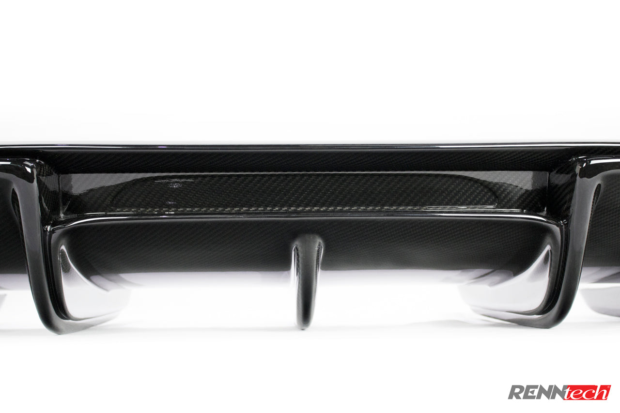 Carbon diffuser fin detail - Carbon Fiber Rear Diffuser for the 2010-2013 E-Class Sedan