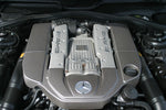 AMG supercharged V8 engine bay with RennTech parts installed - R1 Performance Package for the 2003-2006 CL 55 AMG Kompressor