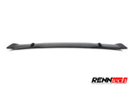 X290 carbon wing profile, view 2 - Carbon Fiber Rear Wing for the 2019-2026 AMG GT 4-Door Coupe