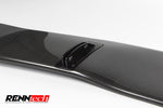 X290 carbon wing surface close up - Carbon Fiber Rear Wing for the 2019-2026 AMG GT 4-Door Coupe
