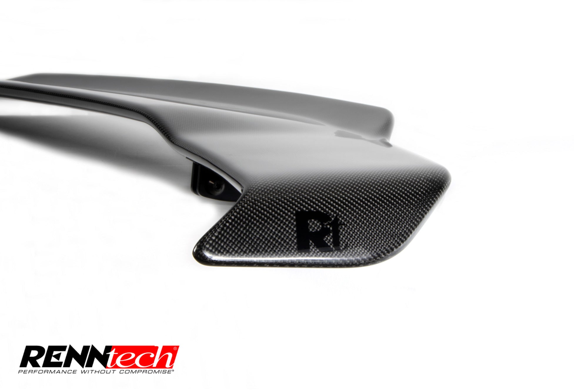 X290 carbon wing with its Rt-badged uprights - Carbon Fiber Rear Wing for the 2019-2026 AMG GT 4-Door Coupe