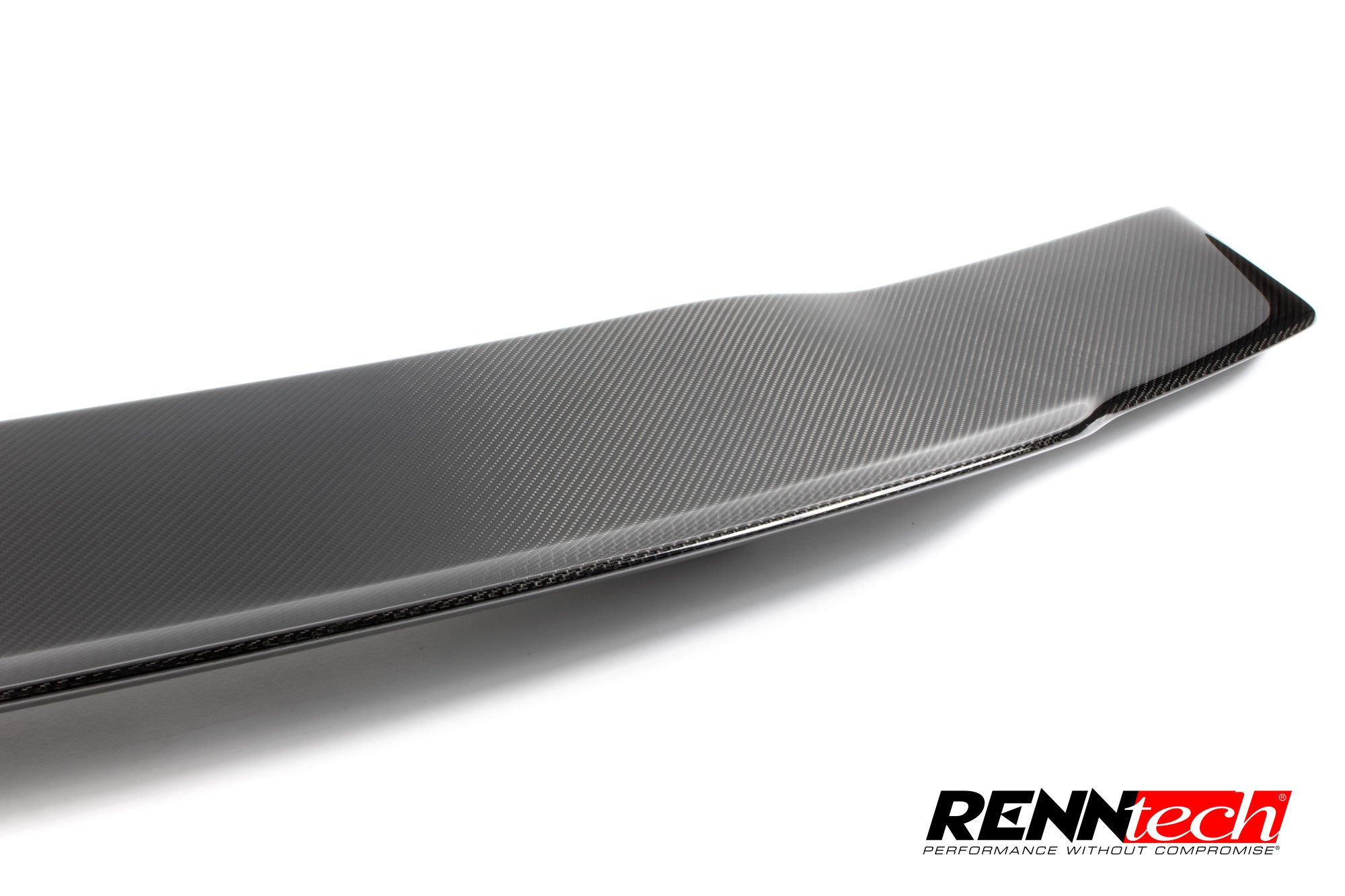 X290 carbon wing blade from the front - Carbon Fiber Rear Wing for the 2019-2026 AMG GT 4-Door Coupe