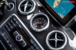 A close up side view of RENNtech Boost Gauge Mercedes-Benz GLA45 AMG 2014-2017 fitted on a car