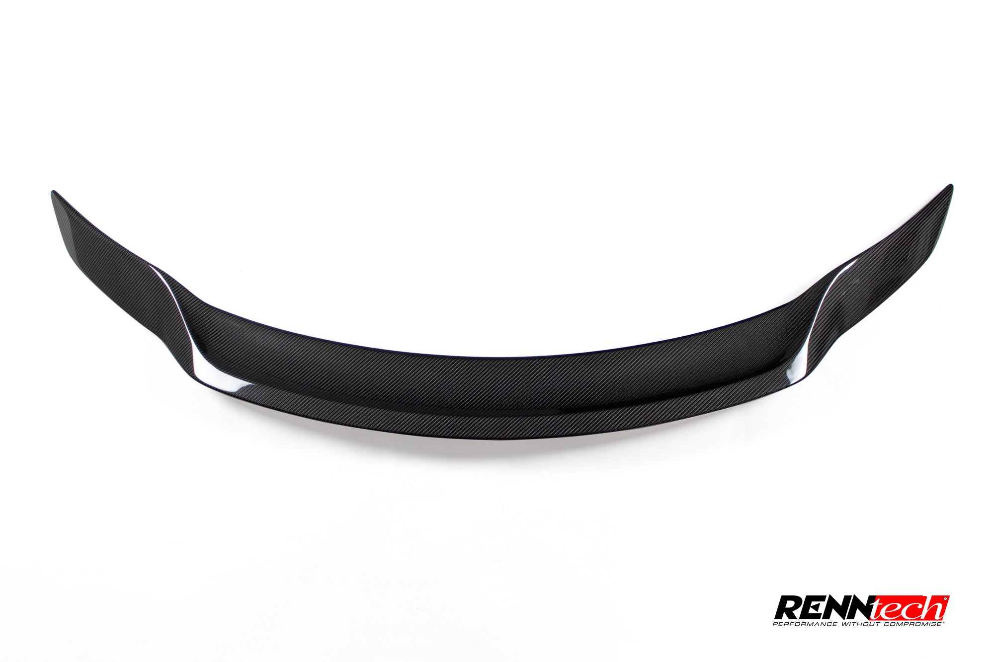 C257 decklid spoiler from the front - Carbon Decklid Spoiler for the 2019-2023 CLS Coupe