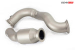AMG GT downpipe with catalyst from the side - Downpipes for the 2016-2021 AMG GT / GT S