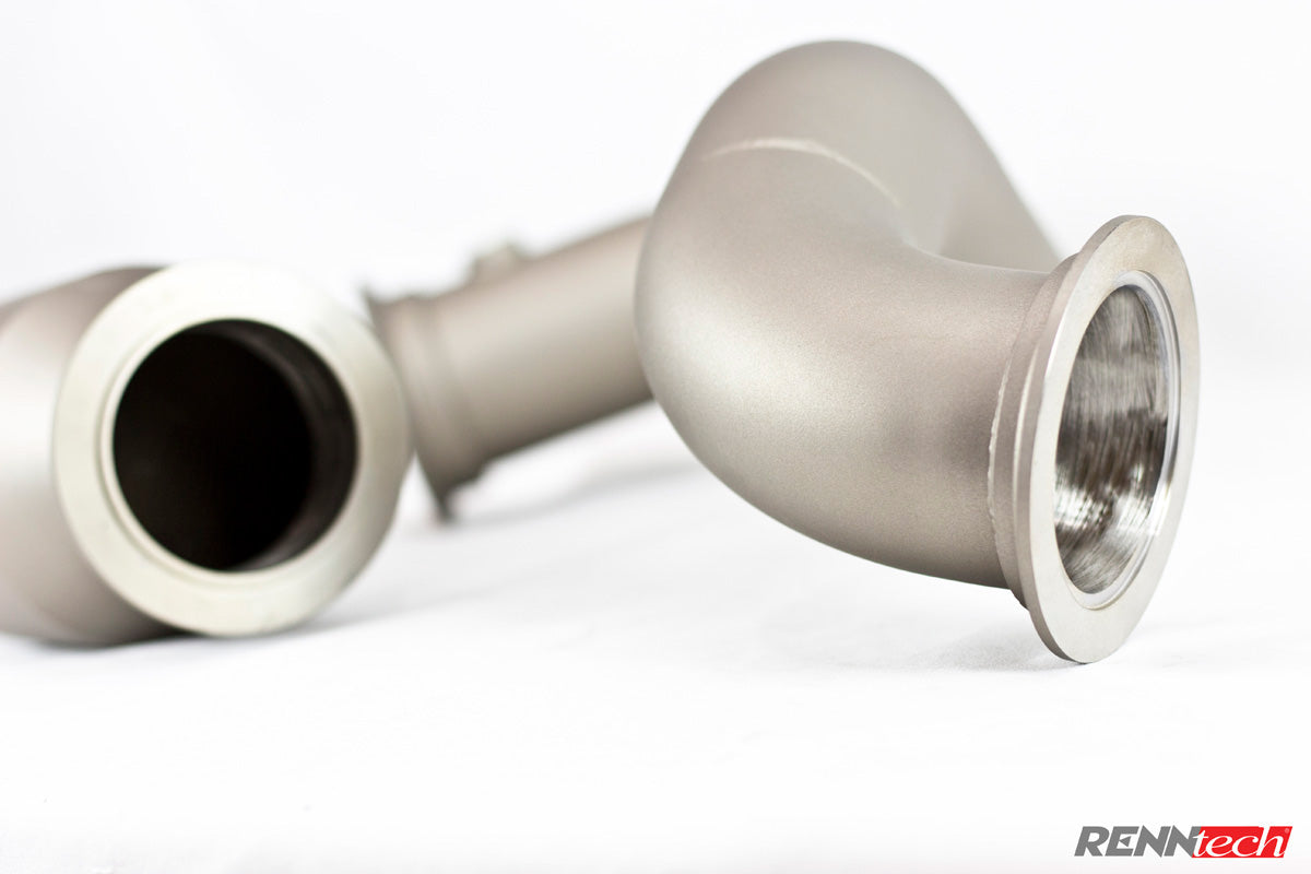 G 550 downpipe flange end close up - Downpipes for the 2016-2018 G 550