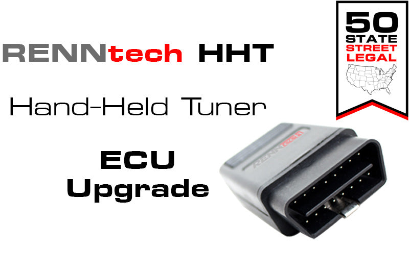 RennTech HHT ECU upgrade graphic with the tuner module - Intermediate ECU Upgrade for the 2017-2023 C 63 AMG / C 63 S Coupe