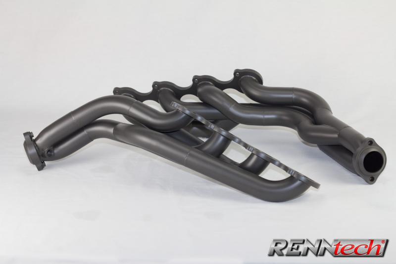 G-Class long tube header in profile - Long Tube Headers for the 2002-2008 G 55 AMG / G 500