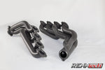 Long tube header pair from the side - R3 Performance Package for the 2005-2011 G 55 AMG Kompressor