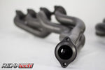 Long tube header collector outlet close up - R3 Performance Package for the 2005-2011 G 55 AMG Kompressor