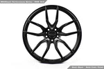 RennTech RPS 10.2 forged wheel in grey from the front, view 3 - RPS 10.2 Forged 20-inch Wheels for the 2017-2019 E 43 AMG