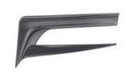 Carbon fiber headlight trim for the Rolls-Royce Spectre, studio render