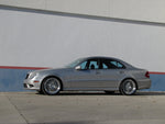 Silver E-Class car side view, wheels in focus - Multi-Spoke 19-inch Wheels for the 2003-2009 E-Class