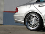 Rear multi-spoke wheel on the silver E-Class car close up - Multi-Spoke 19-inch Wheels for the 2003-2009 E-Class