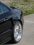 Close view of a multi-spoke wheel on the black SL car - Multi-Spoke 20/21-inch Wheels for the 2003-2020 SL-Class