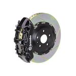 Model 3 Brembo GT 6-piston front kit, black caliper, type 1 slotted 2-piece disc
