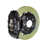 Mk4 Supra Brembo GT 4-piston front kit, black caliper, 332mm type 1 slotted 2-piece disc