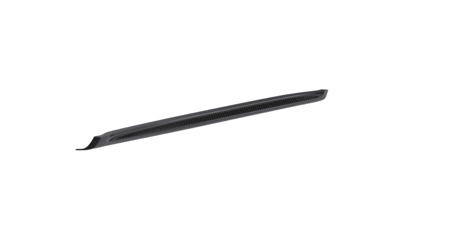 Porsche GT2 RS side skirt, side-on studio render