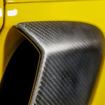 SilverRocket Dry Carbon Fiber Rear Side Air Intake Covers | Porsche GT4/GT4 RS