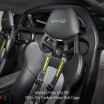 SilverRocket Dry Carbon Fiber Roll Bar for Porsche Cayman 718/981 | FIA Certified