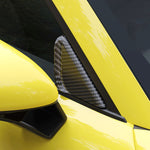 SilverRocket Dry Carbon Fiber Wind Buffeting Deflector Kit (Porsche 718/981)