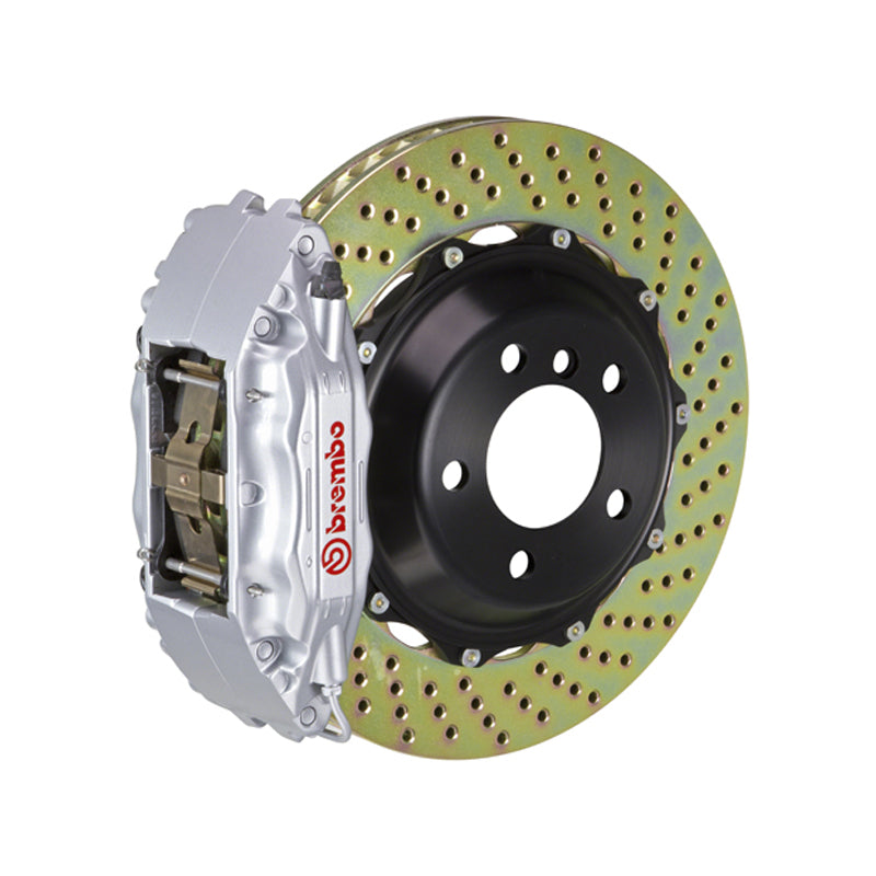 Charger Brembo GT 4-piston front kit, silver caliper, 355mm drilled 2-piece disc