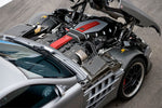 SLR engine bay with RennTech parts fitted - R2 Performance Package for the 2005-2010 SLR McLaren