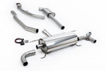 Milltek Valved Resonated Race Cat-Back Exhaust System w/ OE Trims Alfa Romeo Giulia 2017+