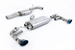 Milltek 80mm Resonated Cat-Back Exhaust Systems with Oval Tips for Audi TT RS Mk3 quattro (OPF/GPF Models) 2019+