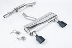 Milltek Resonated Cat-Back Exhaust System with GT-115 Tips for Audi TT 3.2 V6 quattro 2003-2006