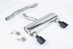 Milltek Non-Resonated Cat-Back Exhaust System with GT-115 Tips for Audi TT 3.2 V6 quattro 2003-2006