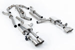 Milltek Resonated Cat-Back Exhaust System with GT-115 Tips for Audi S8 D5 Saloon / Sedan 2020+ | Long Wheel Base