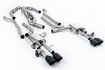 Milltek Non-Resonated Cat-Back Exhaust System with GT-115 Tips for Audi S8 D5 Saloon / Sedan 2020+ | Long Wheel Base