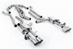 Milltek Non-Resonated Cat-Back Exhaust System with GT-115 Tips for Audi S8 D5 Saloon / Sedan 2020+ | Long Wheel Base