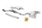 Milltek Turbo-Back Exhaust Systems with Hi-Flow Sports Catalyst w/ GT Tips Audi S3 2006-2012