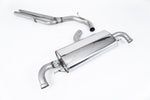 Milltek Non-Resonated Race Cat-Back Exhaust Systems OE Tips for Audi TT RS Mk2 quattro 2009-2014