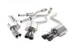 Milltek Resonated Cat-Back Exhaust System with GT-100 Tips for Audi S8 D4 Tiptronic 2013-2018