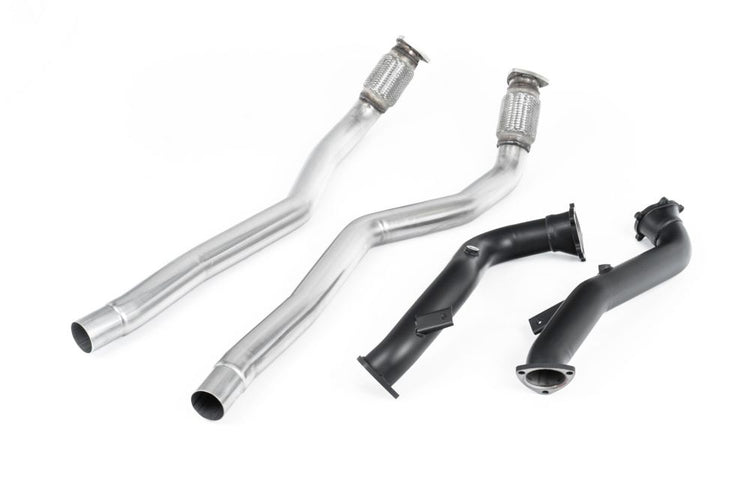 Audi S7 Sportback 4.0 TFSI quattro S tronic 2012-2018 Large Bore Downpipes and Hi-Flow Sports Cats Exhaust - Milltek Fitment Audi S7 Sportback 4.0 TFSI quattro S tronic 2012-2018 Large Bore Downpipes and Hi-Flow Sports Cats Exhaust - Milltek Fitment