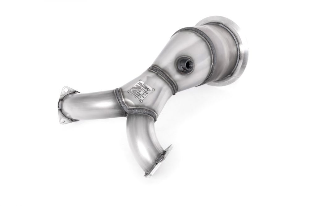 Milltek Sport downpipe and connecting pipework for 2019+ Audi S5 3.0 V6 Turbo Sportback B9 (part SSXAU673), product photo (photo 4)
