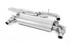 Milltek Non-Resonated Cat-Back Exhaust Systems with Oval Tips for Audi TT RS Mk3 quattro 2016+