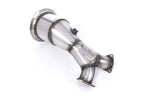 Milltek Sport downpipe and connecting pipework for 2017+ Audi SQ5 3.0TFSI V6 Turbo (part SSXAU762), product photo