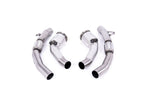 Milltek Large Bore Downpipes w/ Cat Bypass Pipes (For Milltek Cat-Back) Audi S8 D5 2020+